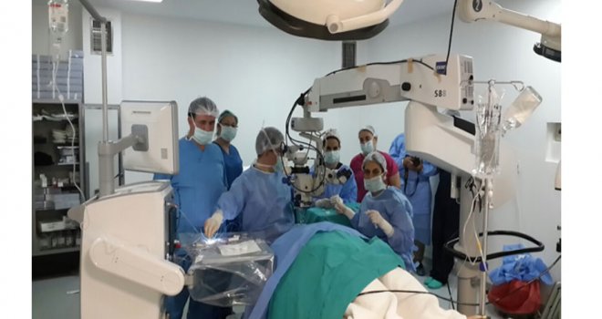 Dr Burhan Nalbantoğlu Devlet Hastanesi’nde vitreoretinal cerrahi ameliyatlarına başlandı