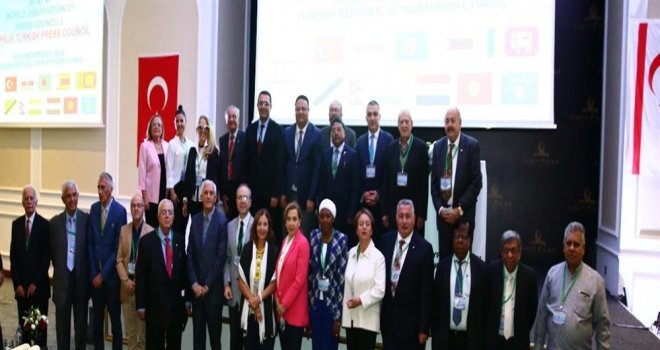 DÜNYA BASIN KONSEYLERİ BİRLİĞİ 2018 GENEL KURULU KKTC’DE YAPILIYOR