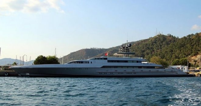 Dünyanın en büyük ve hızlı yatı  Silver Fast  Marmaris'te
