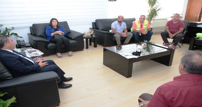 DÜRÜST, BİRLEŞİK TAKSİCİLER BİRLİĞİ YETKİLİLERİ İLE BİR ARAYA GELDİ