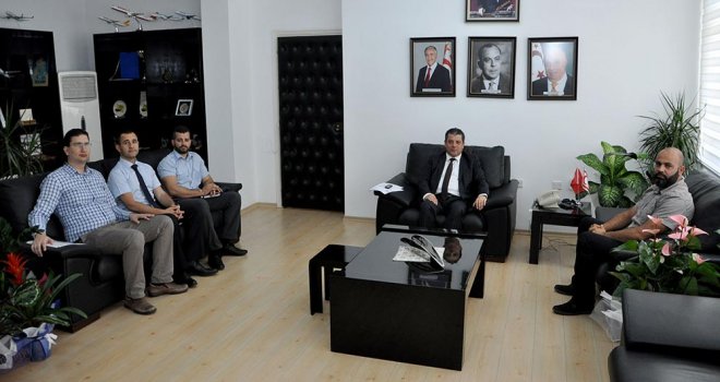 Dürüst, Hava Trafik Kontrolörleri Sendikası sorunlarını dinledi