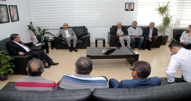 DÜRÜST, ŞOFÖR OKULLARININ YETKİLİLERİNİ KABUL ETTİ