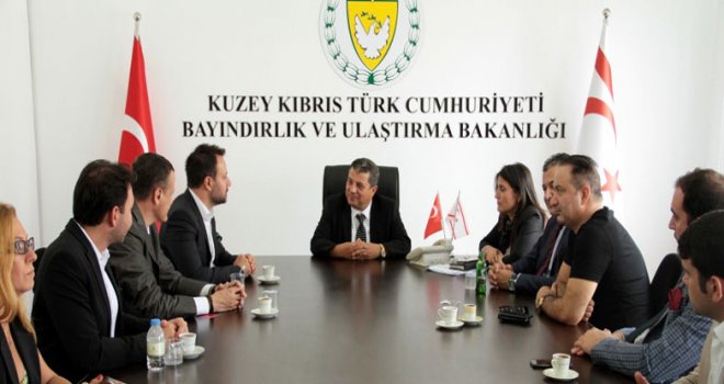 Dürüst,TÜGİAD heyetini kabul etti