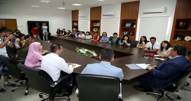EĞİTİM BAKANI BEROVA’NIN KABULÜ…