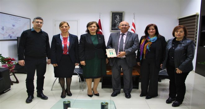 EĞİTİM BAKANI ÖZYİĞİT, GİRNE INNER WHEEL KULÜBÜ YÖNETİM KURULU İLE GÖRÜŞTÜ