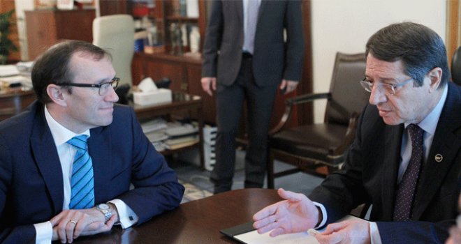 EIDE, ANASTASİADİS’E VEDA ETTİ