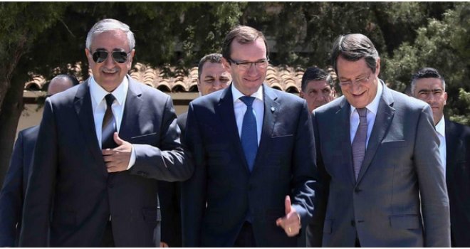 'Eide, yarınki liderler görüşmesi öncesinde, bugün liderlerle ayrı ayrı görüşecek'