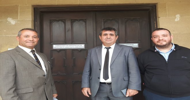 ELCİL, RUM OMBUDSMANLA  GÖRÜŞTÜ