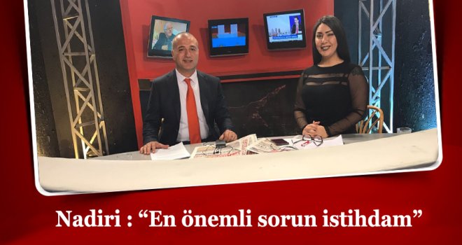 En önemli sorun istihdam