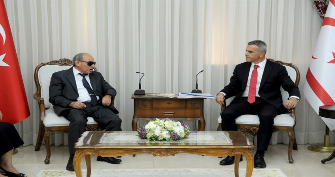 ENGELLİLER FEDERASYONU YETKİLİLERİ MECLİS BAŞKANI ULUÇAY’I ZİYARET ETTİ..