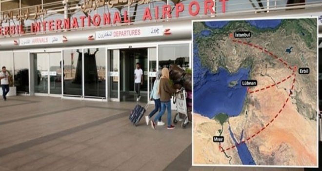 Erbil’e tüm uçuşlar durduruluyor!