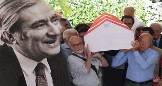 ERCÜMENT YAVUZALP SON YOLCULUĞUNA UĞURLANDI