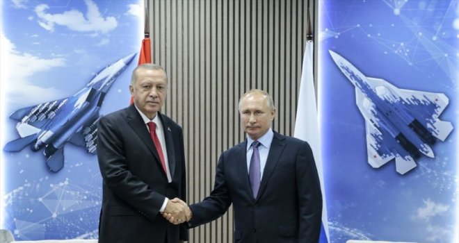 Erdoğan- Putin görüşmesi başladı