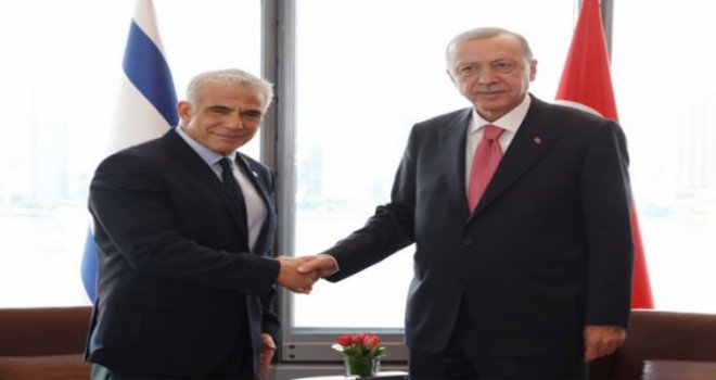 Erdoğan, 14 yıl sonra ilk kez bir İsrail Başbakanı ile görüştü