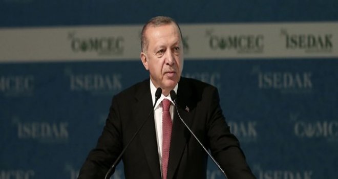 Erdoğan: Milli para kullanmaktan başka çıkış yolumuz yok