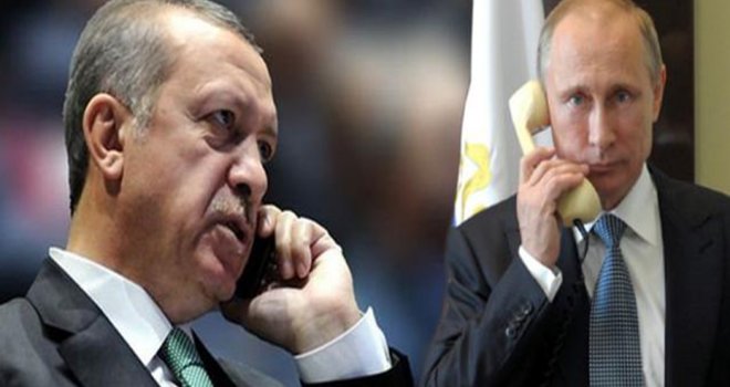 Erdoğan Putin’le görüştü