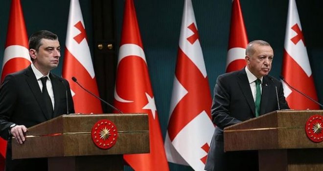 Erdoğan: Türkiye-Gürcistan stratejik iş birliği konseyi toplanacak