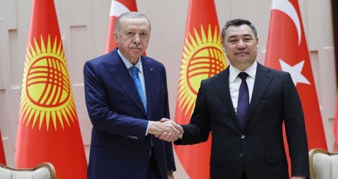 Erdoğan’dan Kırgızistan’a KKTC teşekkürü