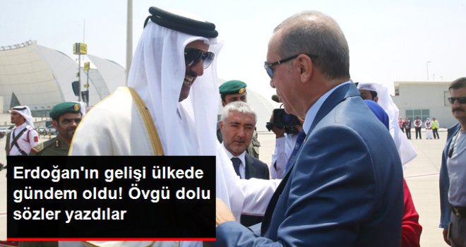 Erdoğan'ın Katar Ziyareti, Ülkede Gündem Oldu!