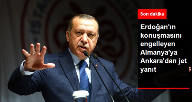 Erdoğan'ın Türklere Seslenmesini Engelleyen Almanya'ya Türkiye'den Sert Tepki