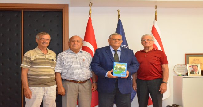 ERENKÖY MÜCAHİTLER DERNEĞİ, DAÜ REKTÖRÜ OSAM’I ZİYARET ETTİ