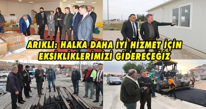 Erhan Arıklı, Gazimağusa ve Yeniiskele’deki daire şubelerinde incelemelerde bulundu