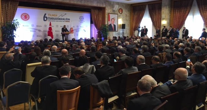 ERHÜRMAN ANKARA’DA SEMPOZYUMDA KONUŞTU