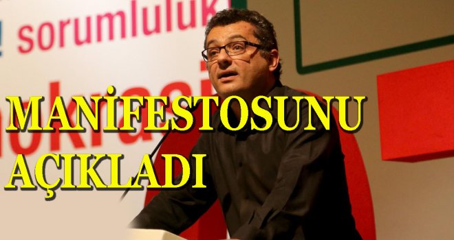Erhürman manifestosunu açıkladı‏