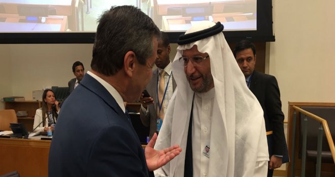 Ertuğruloğlu, Newyork’ta temaslarda bulunuyor