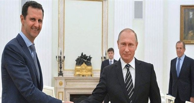 Esad Rusya’da Putin ile görüştü