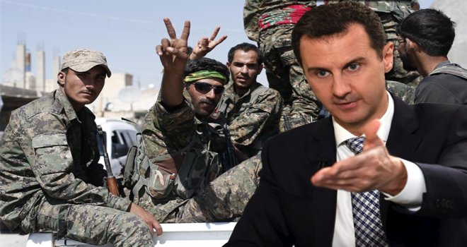 ESED REJİMİNDEN 'PYD/PKK ORDUSU' AÇIKLAMASI