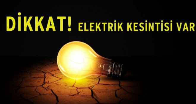 ESKİ GÖNYELİ-BOĞAZ YOLUNDAKİ BÖLGEDE 5 SAATLİK ELEKTRİK KESİNTİSİ OLACAK