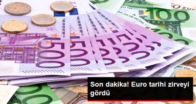 Euro rekor kırmaya devam ediyor!