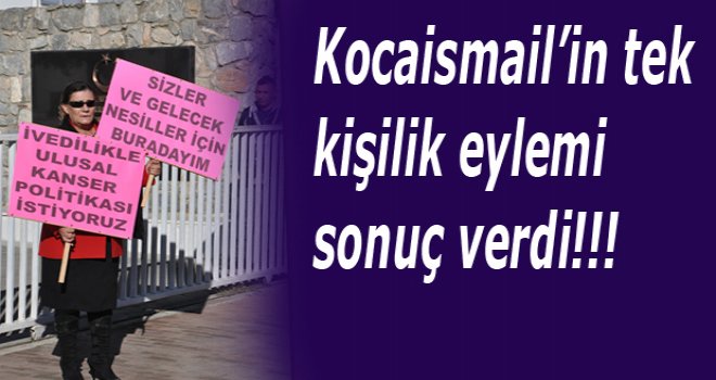 EYLEM SONUÇ VERDİ...