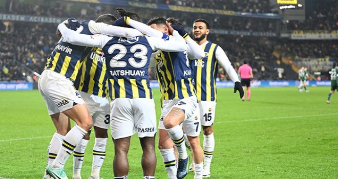 Fenerbahçe rekora koşuyor: 103 gollük sezon sollandı