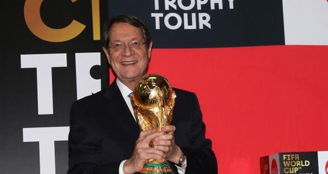 Fifa Dünya Kupası Kıbrıs'ta görücüye çıktı