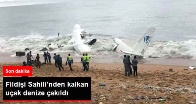 Fildişi Sahili'nde Fransız Kargo Uçağı Denize Düştü, 2 Ölü