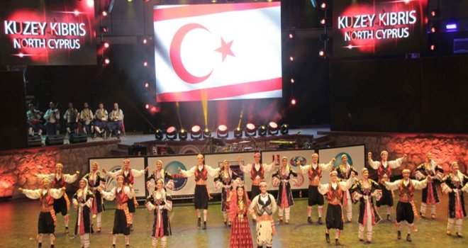 FOGEM, altın köprü halk dansları yarışmasında 3’üncü oldu