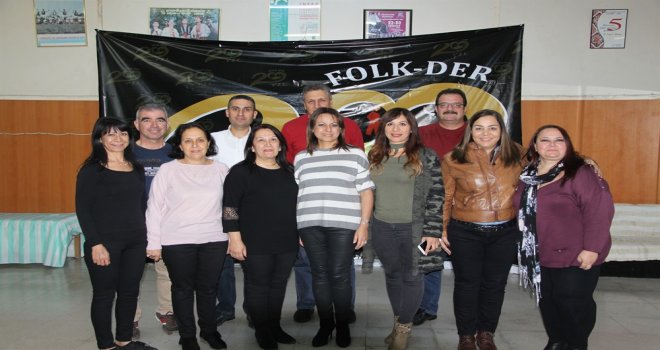FOLK-DER OLAĞAN GENEL KURULU YAPILDI... KATİPOĞLU YENİDEN BAŞKAN