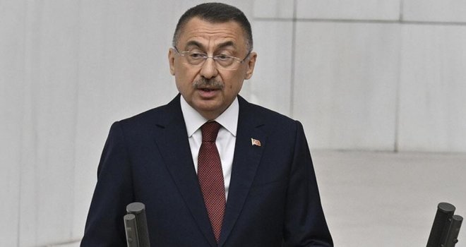 Fuat Oktay'dan BM Barış Gücü'nün KKTC'nin yol inşaatına müdahalesine kınama