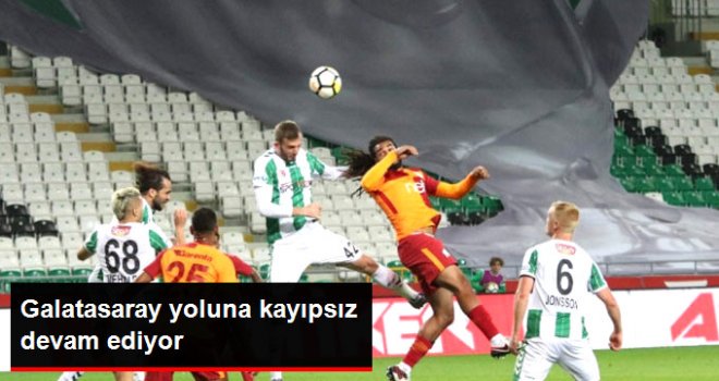 Galatasaray, Konyaspor'u Deplasmanda 2-0 Mağlup Etti