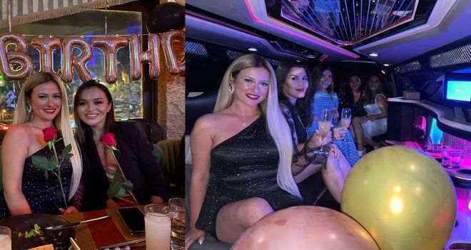 Gamze Efe’ye görkemli doğum günü kutlaması..