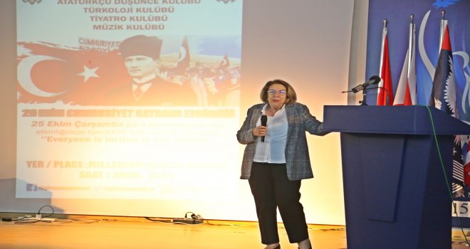 GAÜ İLETİŞİM FAKÜLTESİ CUMHURİYET BAYRAMI NEDENİYLE ETKİNLİK DÜZENLEDİ