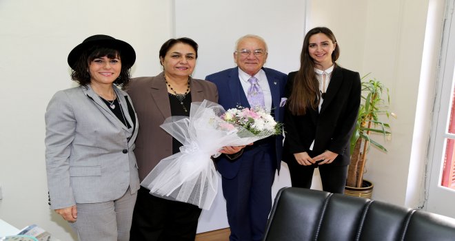 GAÜ REKTÖRÜ PROF. DR. KUTSAL ÖZTÜRK TAK’I ZİYARET ETTİ