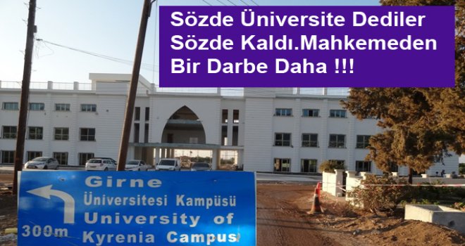 GAÜ’nün isim konusundaki itirazı dikkate alındı