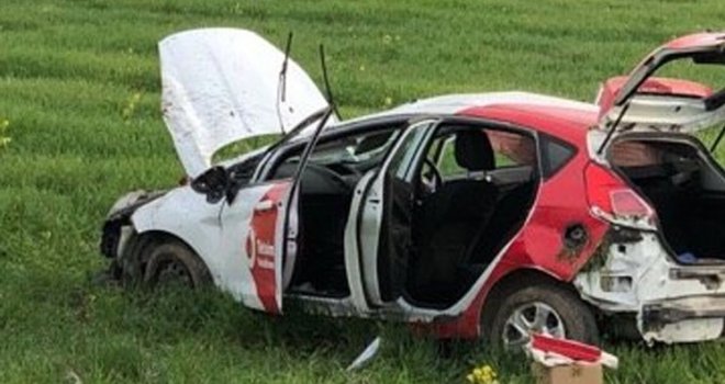 Gazimağusa -Lefkoşa Anayolu’nda kaza!