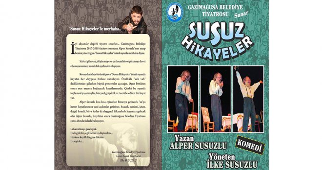 Gazimağusa Belediye Tiyatrosu,Susuz Hikayeler’le merhaba diyecek