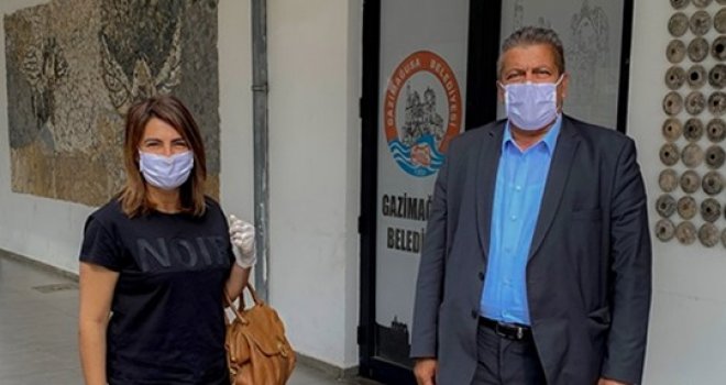 Gazimağusa Belediyesi’nin DAÜ öğrencilerine gıda yardımları devam ediyor