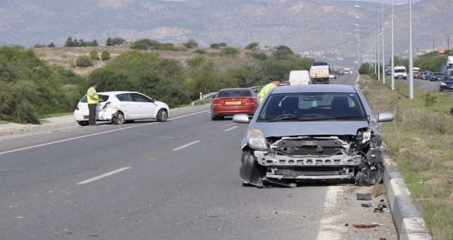 GEÇEN HAFTA 48 TRAFİK KAZASINDA 9 KİŞİ YARALANDI