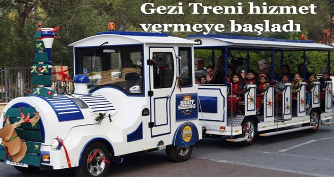 GEZİ TRENİ YOLA ÇIKTI